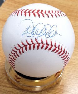 Autographed DEREK JETER Official Major League Baseball Steiner Hologram