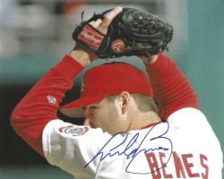 AUTOGRAPHED ANDY BENES 8x10 St. Louis Cardinals Photo