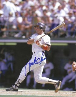 AUTOGRAPHED JACK CLARK 8x10 San Diego Padres photo