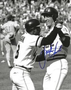 AUTOGRAPHED JACK CLARK 8x10 San Francisco Giants photo