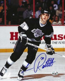 Autographed LUC ROBITAILLE 8x10 Los Angeles Kings Photo