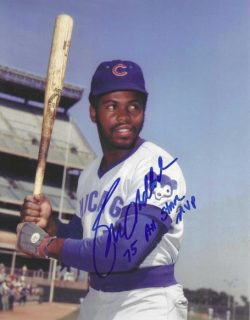 AUTOGRAPHED  BILL MADLOCK "75 All Star MVP" 8x10 Chicago Cubs photo