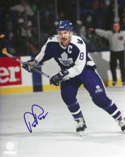 Autographed ROB RAMAGE 8X10 Toronto Maple Leafs Photo