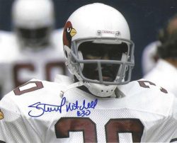 Autographed STUMP MITCHELL 8X10 St Louis Cardinals Photo