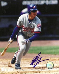AUTOGRAPHED BRAD WILKERSON 8x10 Montreal Expos Photo