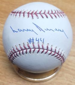 Autographed LARRY DEMERY Official Major League Baseball