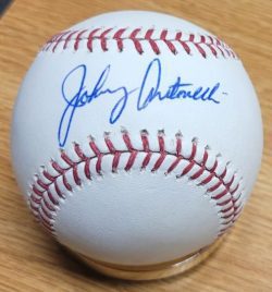 Autographed JOHNNY ANTONELLI Offical Major League Baseball