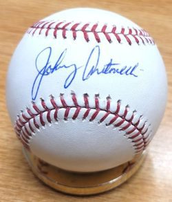 Autographed JOHNNY ANTONELLI Offical Major League Baseball