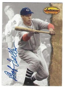 Autographed BOB FELLER Cleveland Indians 1994 Ted Williams Card Company Card