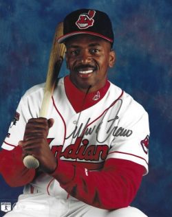 AUTOGRAPHED JULIO FRANCO 8X10 Cleveland Indians Photo