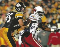 Autographed JAY RIEMERSMA 8X10 Pittsburgh Steelers Photo