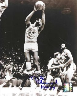 Autographed NATE THURMOND 8X10 GOLDEN STATE WARRIORS photo