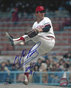 Autographed GAYLORD PERRY "HOF 91" 8x10 Cleveland Indians Photo