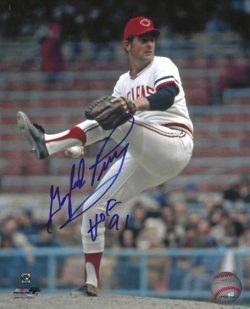 Autographed GAYLORD PERRY "HOF 91" 8x10 Cleveland Indians Photo