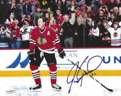 Autographed JEREMY ROENICK 8x10 Chicago Blackhawks photo JSA