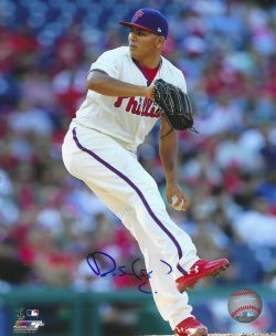AUTOGRAPHED RANGER SUAREZ 8X10 Philadelphia Phillies Photo
