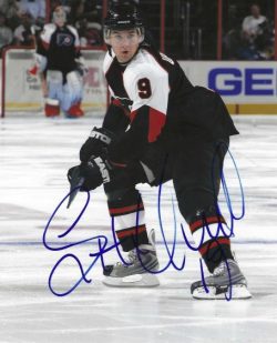 Autographed  SCOTTIE UPSHALL 8X10 Philadelphia Flyers Photo