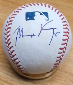 Autographed MATT KEMP Official Major League Baseball