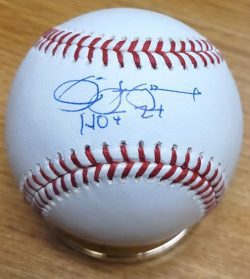 Autographed JIM LEYLAND "HOF 24" Official Rawlings Major League Baseball Beckett