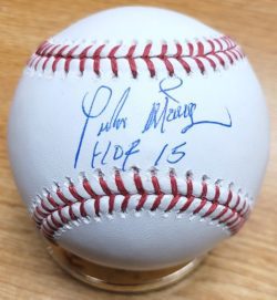 Autographed PEDRO MARTINEZ "HOF 15" Official Major League Baseball Beckett Witness