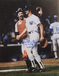 Autographed Ron Guidry "77,78 WSC" New York Yankees 11x14 Photo