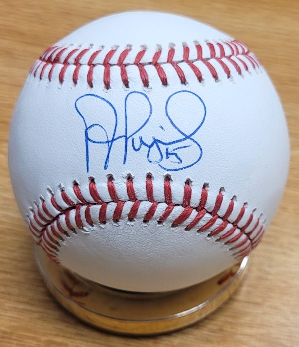 Autographed ALBERT PUJOLS Official Major League Baseball Beckett Witness