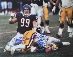 Autographed Dan Hampton 11x14 Chicago Bears Photo with COA