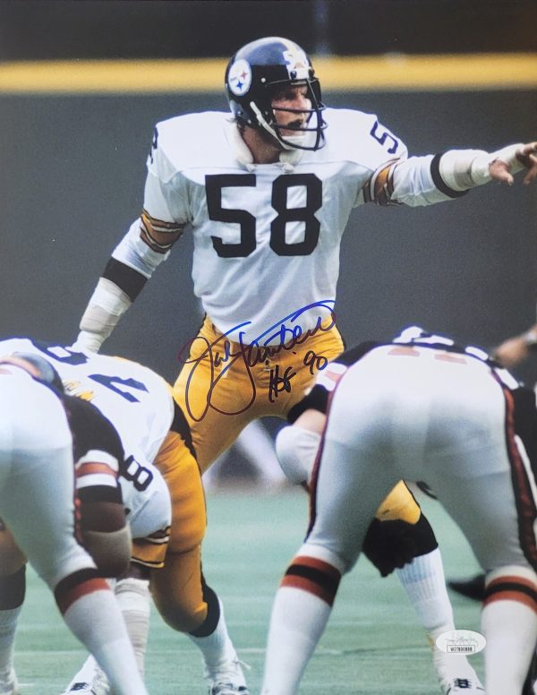 Autographed Jack Lambert Pittsburgh Steelers 11x14 Photo JSA