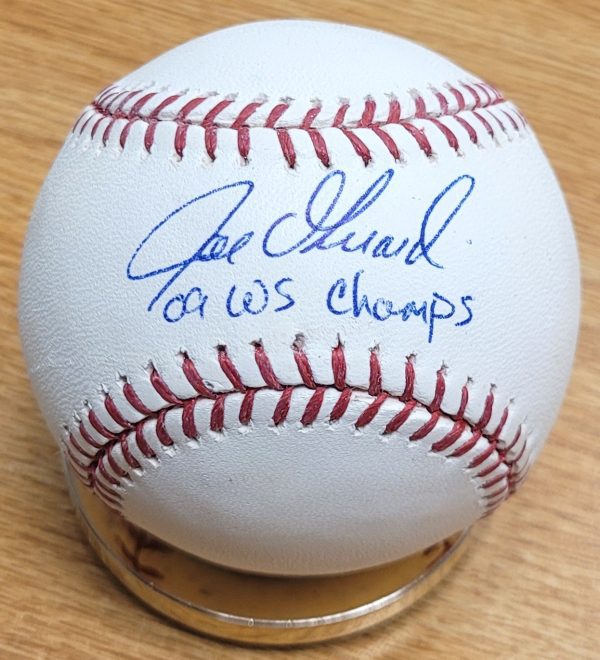 Autographed JOE GIRARDI "09 WS Champs" Official Major League Baseball