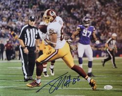 Autographed JORDAN REED 11x14 Washington Redskins Photo JSA