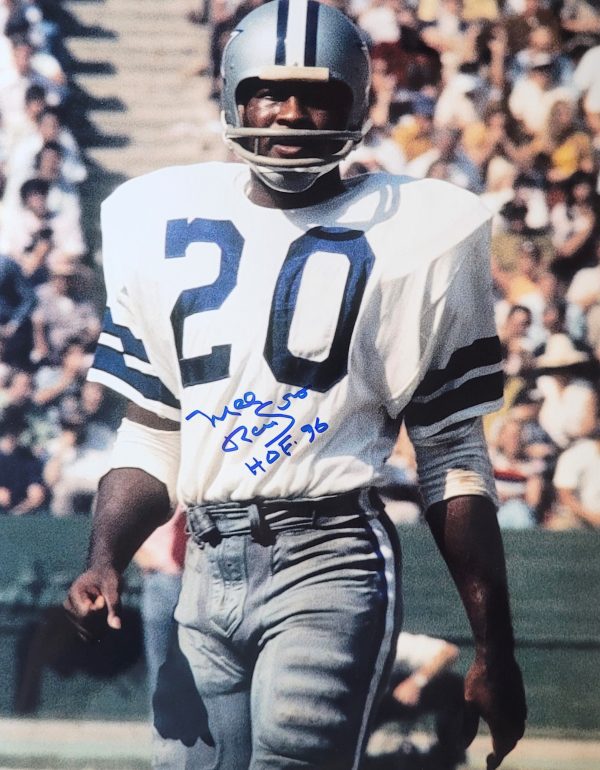 Autographed Mel Renfro "HOF 96" 11x14 Dallas Cowboys Photo