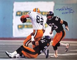 Autographed MIKE WAGNER "4X SB Champ" 11x14 Pittsburgh Steelers photo