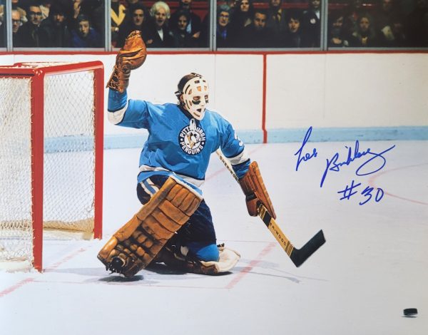 Autographed  LES BINKLEY 11X14 Pittsburgh Penguins Photo