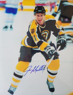 Autographed Joey Mullen  Boston Bruins 11x14 Photo