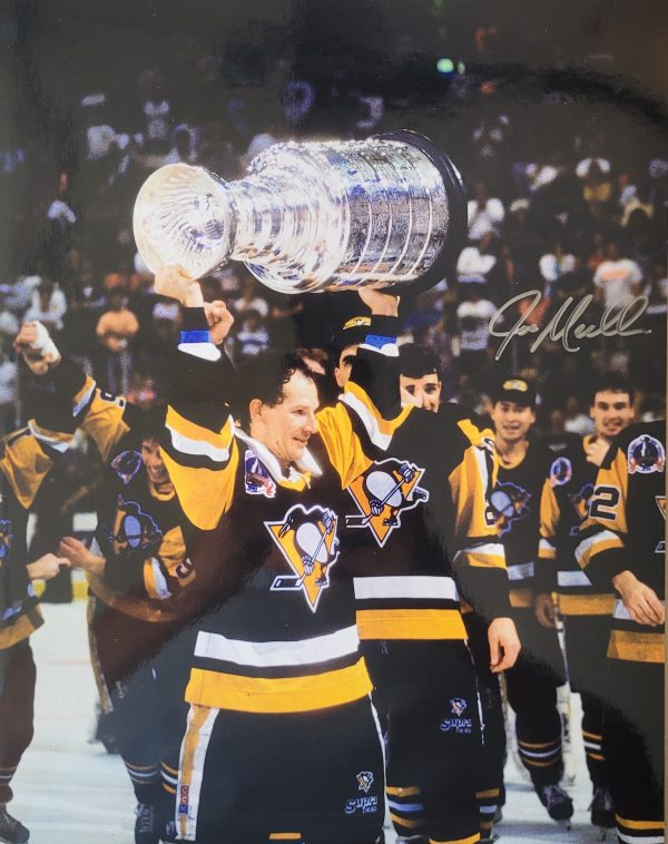 Autographed Joey Mullen Pittsburgh Penguins 11x14 Photo