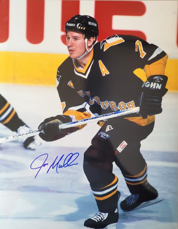Autographed Joey Mullen Pittsburgh Penguins 11x14 Photo