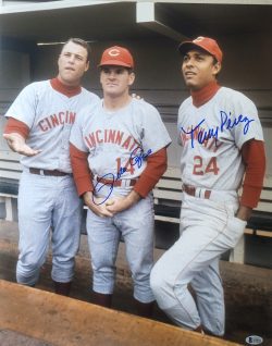 Autographed Pete Rose and Tony Perez Cincinnati Reds 16x20 Photo Beckett