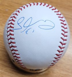 Autographed CRISTOPHER SANCHEZ Official Major League Baseball