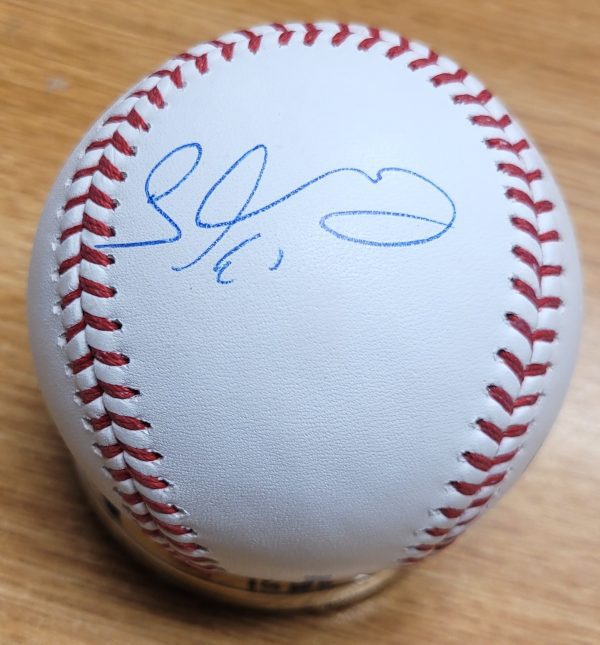 Autographed CRISTOPHER SANCHEZ Official Major League Baseball