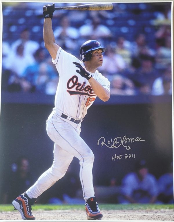 Autographed Roberto Alomar Baltimore Orioles 16x20 Photo