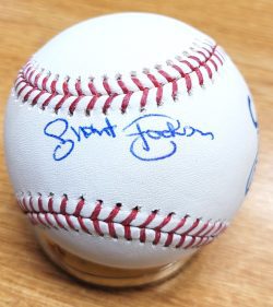 Grant Jackson Autographed Official 1979 World Series Major League Baseball