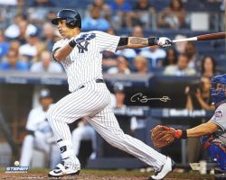 Autographed GARY SANCHEZ New York Yankees 16x20 photo Steiner