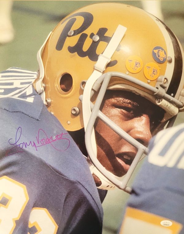 Autographed TONY DORSETT Pitt Panthers 16x20 Photo JSA