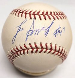 Autographed LEE SMITH Official Major League Baseball