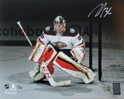 AUTOGRAPHED JOHN GIBSON 11x14 Anaheim Ducks Photo Fanatics