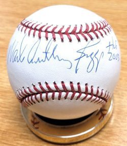 Autographed WADE ANTHONY BOGGS "HOF 2005" Official Major League Baseball