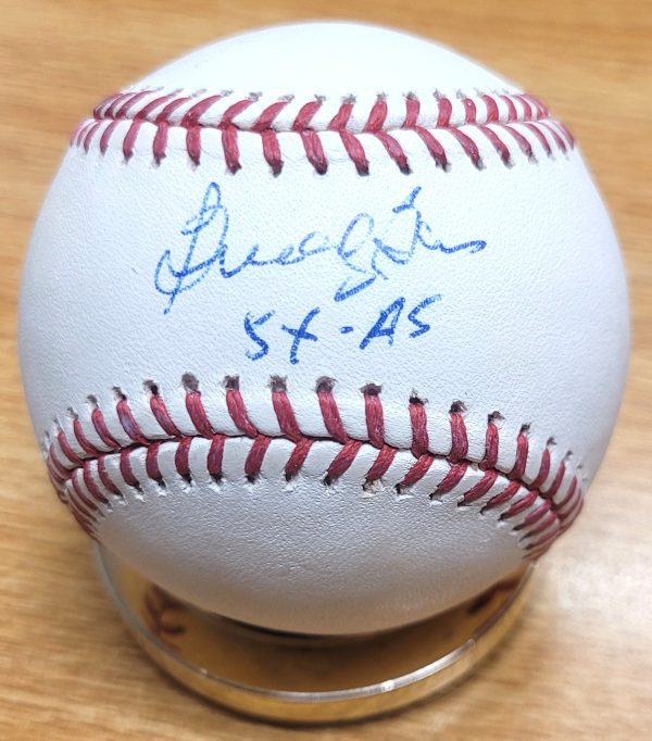 Autographed Buddy Bell  "5 X AS"  Rawlings Official Major League Baseball with COA