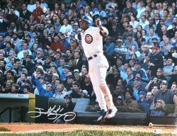 Autographed SAMMY SOSA Chicago Cubs 16x20 Photo Beckett Witness