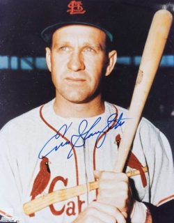 Autographed Enos Slaughter  St. Louis Cardinals 11x14 Photo