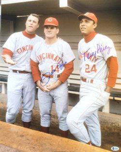Autographed Pete Rose and Tony Perez Cincinnati Reds 16x20 Photo Beckett
